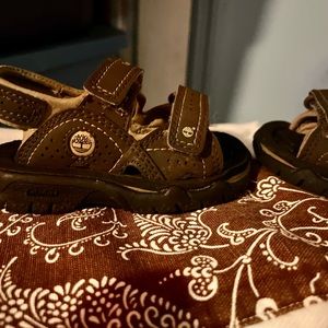 Toddler boys size 5 timberland sandals